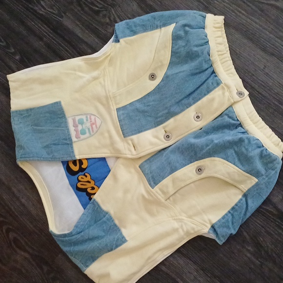 80s vintage Uncle Sam lifting bodybuilding gym streetwear vest L - Picture 2 of 14